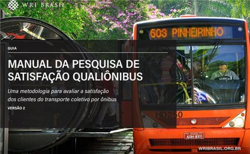 Acesse o manual da Pesquisa QualiÔnibus, do WRI