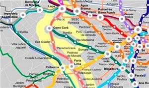 A Linha Rosa terá 12,3 quilômetros e 14 estações