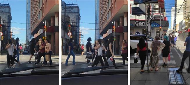 Atravessar a rua: pedestre sempre tem a prioridade