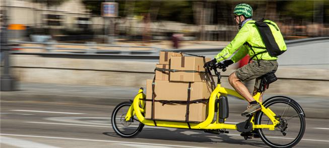 Cargobikes, um dos meios de entregas urbanas