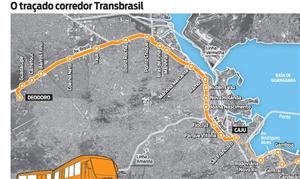 Confira o traçado do BRT Transbrasil