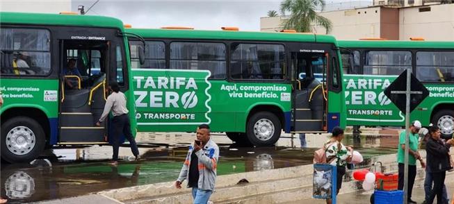 Ônibus com tarifa zero em Luziânia , Goiás