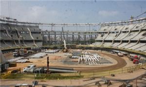 Representantes da FIFA e do COL visitaram a Arena