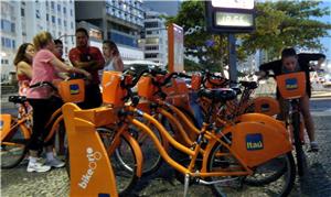 Rio já conta com sistema de aluguel de bicicletas